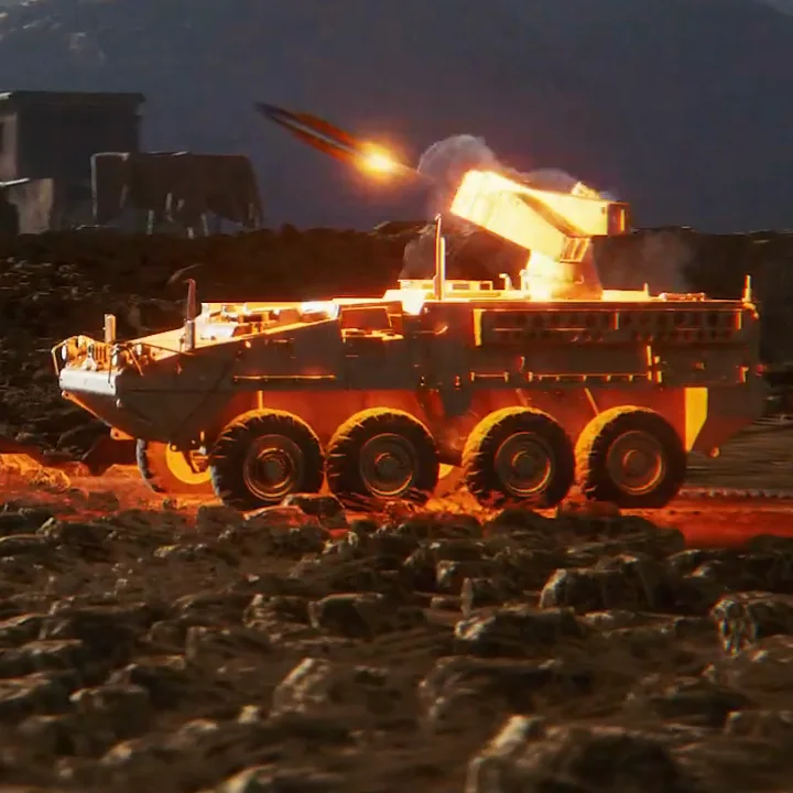 3D Animation for a Counter-Drone Missile