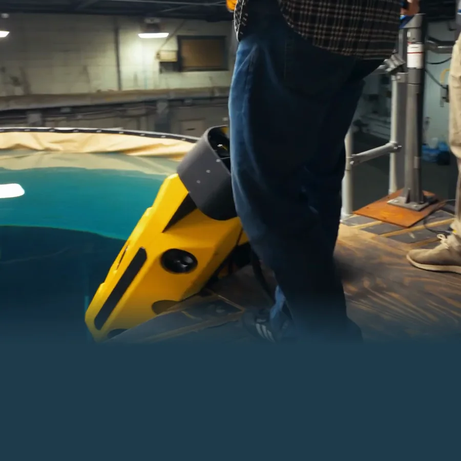 Product Launch Film for an Underwater Robot